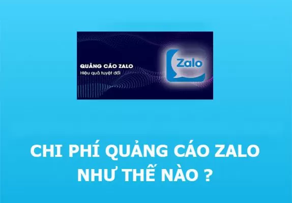 Chi phí quảng cáo trên Zalo Chi phí quảng cáo trên Zalo