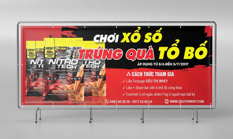 Ưu điểm của việc treo băng rôn, cờ phướn quảng cáo, banner quảng cáo