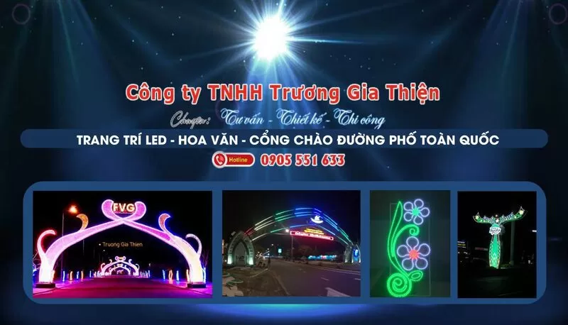 Công ty thiết kế và thi công trang trí đô thị đẹp - Trương Gia Thiện