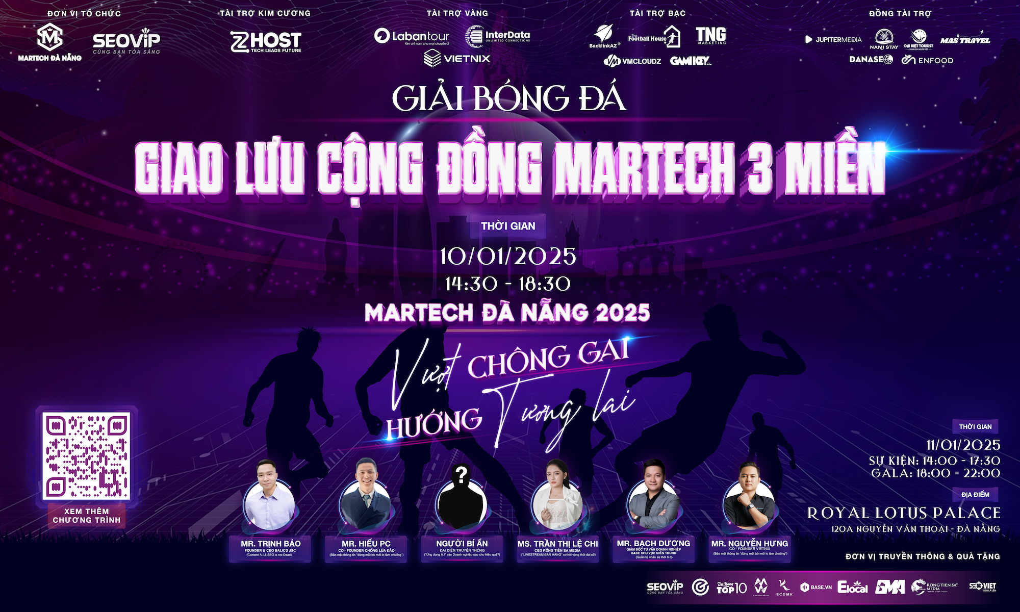 GIẢI BÓNG MARTECH CUP 3 MIỀN 2025