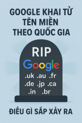 Google khai tử tên miền theo quốc gia